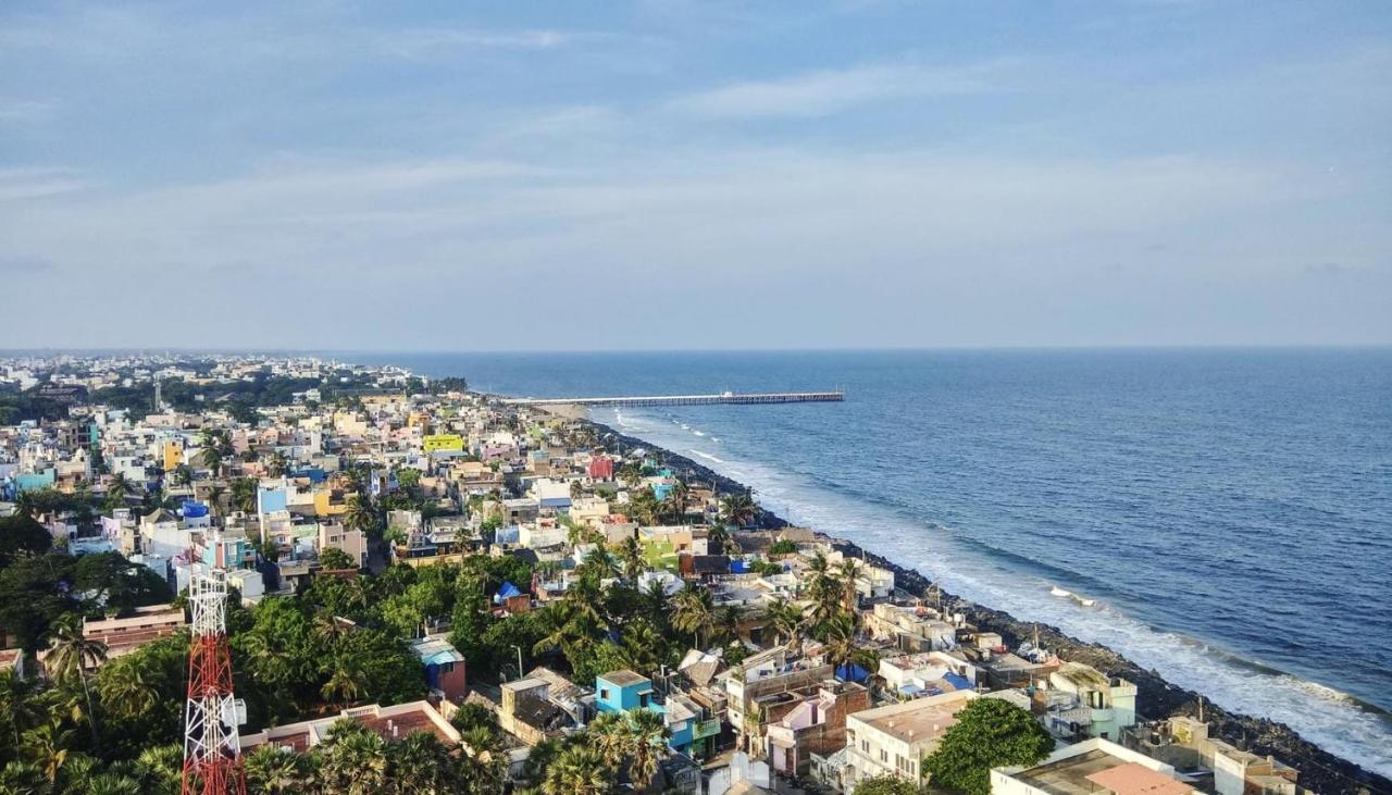LA Villa Pondi Cherie Pondicherry Esterno foto